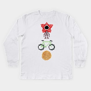 Stranger Things Kids Long Sleeve T-Shirt